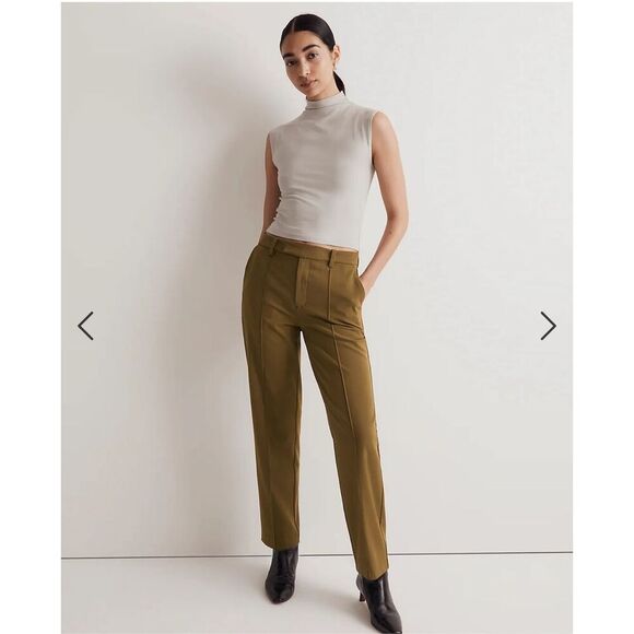 $98 Madewell Fairbanks Pant size petite P6 m2 - Picture 1 of 6
